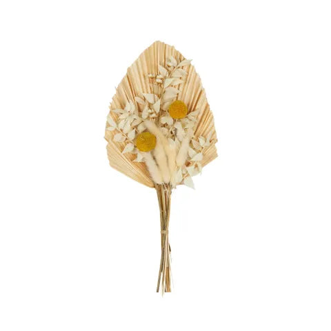 Palm Mini Bouquet - Khaki Natural