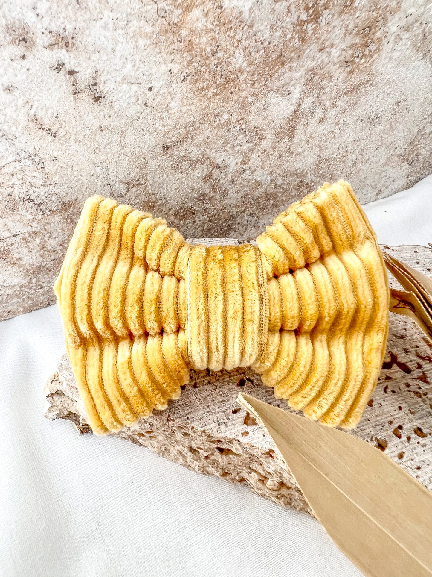 Mustard Lux Bow
